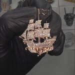 Sailboat Diamond Pendant 70677