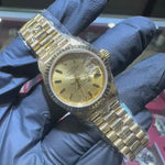Rolex DateJust 26mm | 18K Yellow Gold | Champagne Dial | REF: 69178