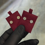 14k Gold Diamond Stud Earrings 64902