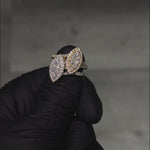 Marquise Cluster Diamond Engagement Ring 71017