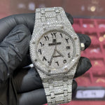 Audemars Piguet Royal Oak 41mm | Stainless Steel | Iced Out Arabic Dial |