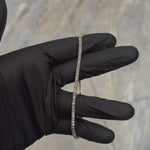 Alternating Pink Diamonds & Upside Down White Diamond Bracelet 71614