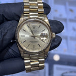 Rolex Day-Date | 18K Yellow Gold | 36mm | Champagne Stick Dial