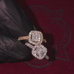 Baguette Diamond Engagement Ring 68623