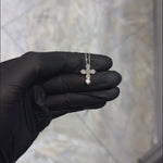 Mini Diamond Cross Necklace 70748
