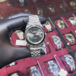 2019 Rolex DateJust 41mm | Oystersteel | Wimbledon Dial | 126300