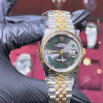 2024 Rolex DateJust 36mm | Two Tone Yellow Gold | Wimbledon Dial | 126233