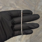 14K Gold 7 Pt Lab Diamond Tennis Bracelet 71775