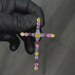 Multicolor Cross Pendant 71397