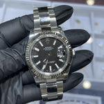 2015 Rolex Datejust II 41mm | Oystersteel | Black Stick Dial