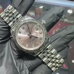 Rolex Datejust 31mm | Stainless Steel | Pink Diamond Dial | REF: 178274
