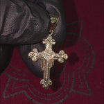 10K Gold Cross Crucifix 57089