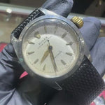 Rolex Oyster Speed King Precision 31mm | Oystersteel | Black Leather Strap