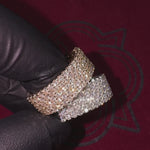 14K Gold 5 Row Diamond Ring 66173