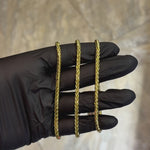 14K Palm Link Bracelet 3mm 71380