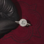 14K Gold Diamond Engagement Ring 67288