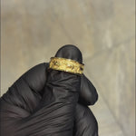 Gold Elephant Relief Band 71120