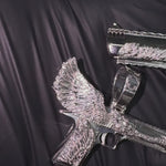 .925 Silver Desert Eagle Gun Pendant Large 69153