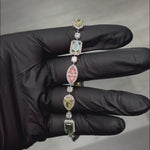Harmony Shape Diamond Bracelet 71439