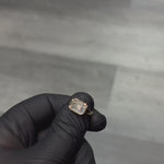 East West Bezel Emerald Ring 71523