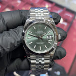2026 Rolex Datejust 41mm | Mint Green Stick Dial | Oystersteel