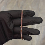 Upside Down Pink Diamond Tennis Bracelet 71613