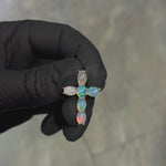 Mini Spiritual Opal Cross 71326