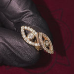 Diamond Evil Eye Earrings 67833