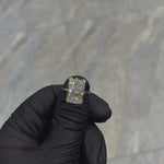 Beverly Radiant Hidden Halo Engagement Ring 71639