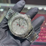 Rolex Yacht-Master 40mm | Stainless Steel | Platinum Dial | REF: 16622