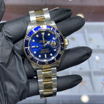 2004 Rolex Submariner Date 40mm | Two Tone Yellow Gold | "Bluesy" Blue Dial