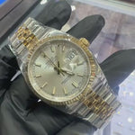 Rolex Datejust 36mm | Two-Tone Stainless Steel and 18K Yellow Gold | Silver Stick Dial