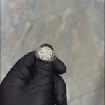 Royal Filigree Signet Ring  .925 Silver  71057