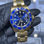 2018 Rolex Submariner Date 40mm | 18K Yellow Gold | Blue Dial