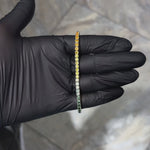 15 Pointer Rainbow Sapphire Tennis Bracelet 67521