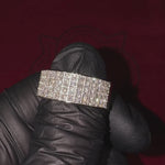 .925 Silver Diamond 4 Row Ring 66465