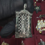 Mini Solid St. Lazarus Pendant 68457