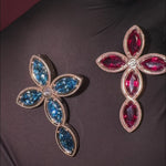 Divine Scarlet Marquise Cross 70770