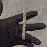 Three Row Upside Down Lab Diamond Tennis Bracelet 71610