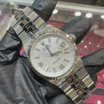 2026 Rolex Land-Dweller 40mm | Stainless Steel | White Honeycomb Dial | REF: 127334