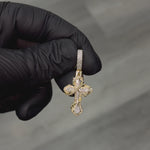 Small Thorned Fleur de Liscross Pendant 71316