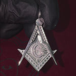 Silver Masonic Emblem Pendant - Large 70750