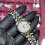 Rolex DateJust 26mm | Two Tone Yellow Gold | White Roman Dial | 69173