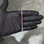 Pink Princess Ombre Diamond Tennis Bracelet 70387