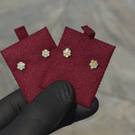Floral Radiance Diamond Earrings 65276