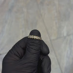 Bezel Luxe Oval Diamond Band 71604
