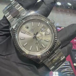 Rolex DateJust 41mm | Stainless Steel | Silver Stick Dial | 116334