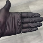 Black Diamond Bead Bracelet 70925