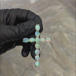 Spiritual Opal Cross Pendant 71170