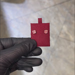 2CT Fancy Pink Portuguese Diamond Earrings 70457